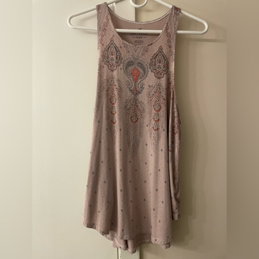 TWO (2) American Eagle Outfitters Soft & Sexy tank tops, both size Large
